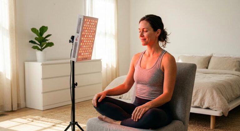 red light therapy at home